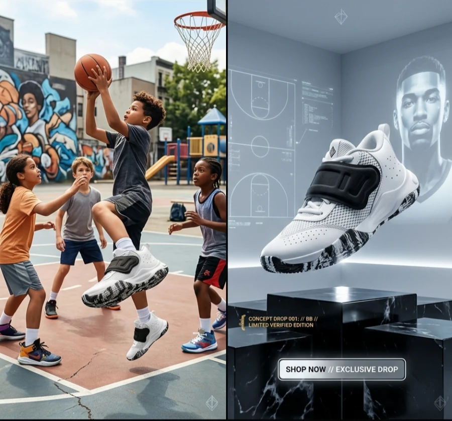 Chaussures de basket-ball Under Armour Kids' Zone BB, taille 4,5 ans
