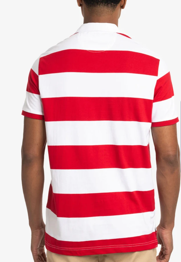 POLO EN JERSEY À RAYURES YARN DYE - YARN DYE STRIPE JERSEY POLO SHIRT